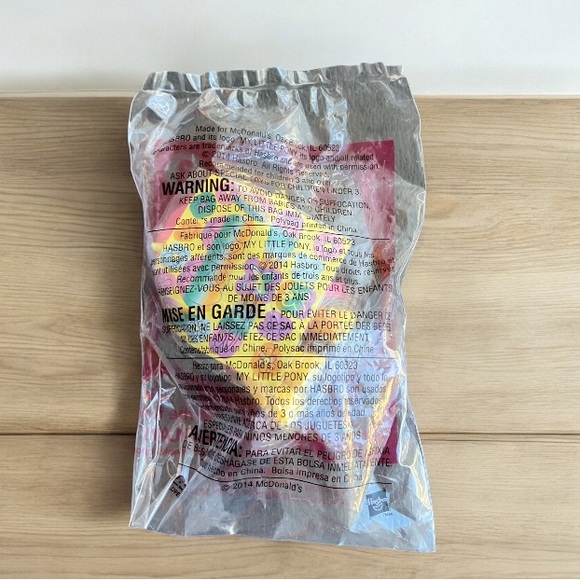 2/$20 NEW IN BAG McDonald's Happy Meal My Little Pony Fluttershy Toy 3 2014 - Picture 4 of 4